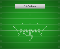 25 Cutback (Wing-T)